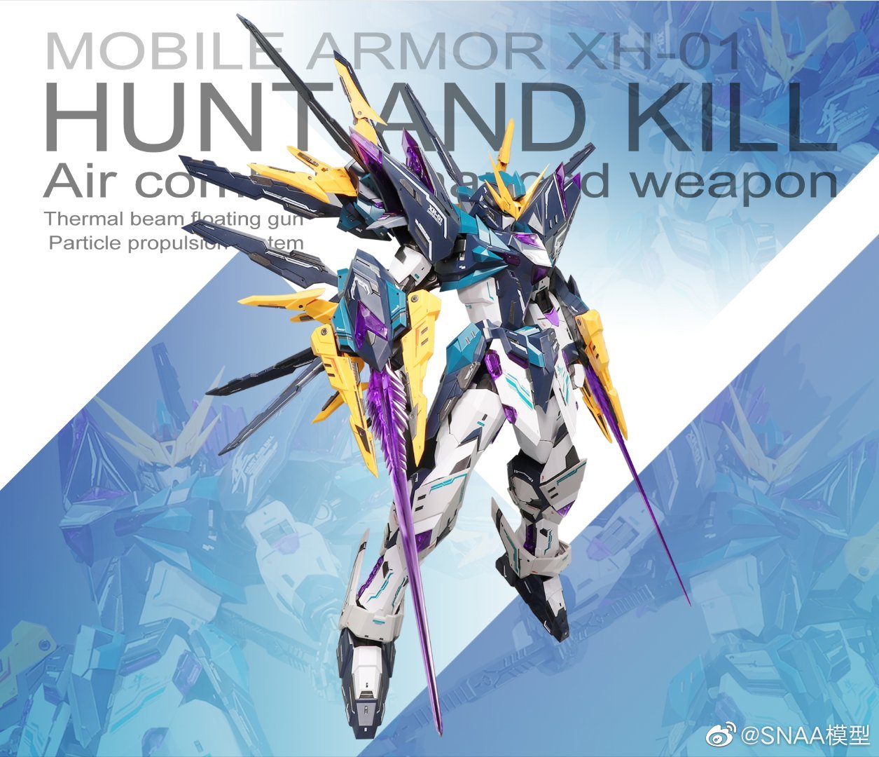 SNAA 1/100 Hunter Falcon XH-01 Astral Soul Model Kits