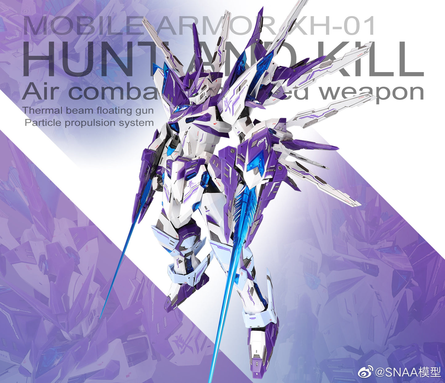 SNAA 1/100 Hunter Falcon Soul Awakening Ver. XH-01 Astral Soul Model Kits