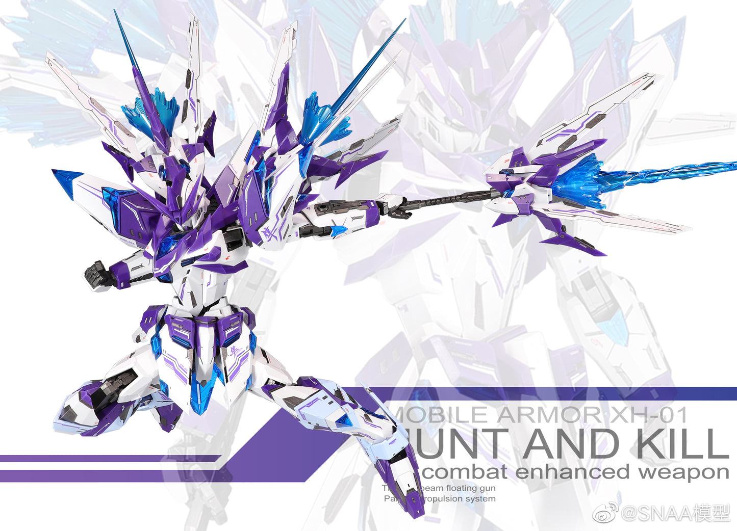 SNAA 1/100 Hunter Falcon Soul Awakening Ver. XH-01 Astral Soul Model Kits