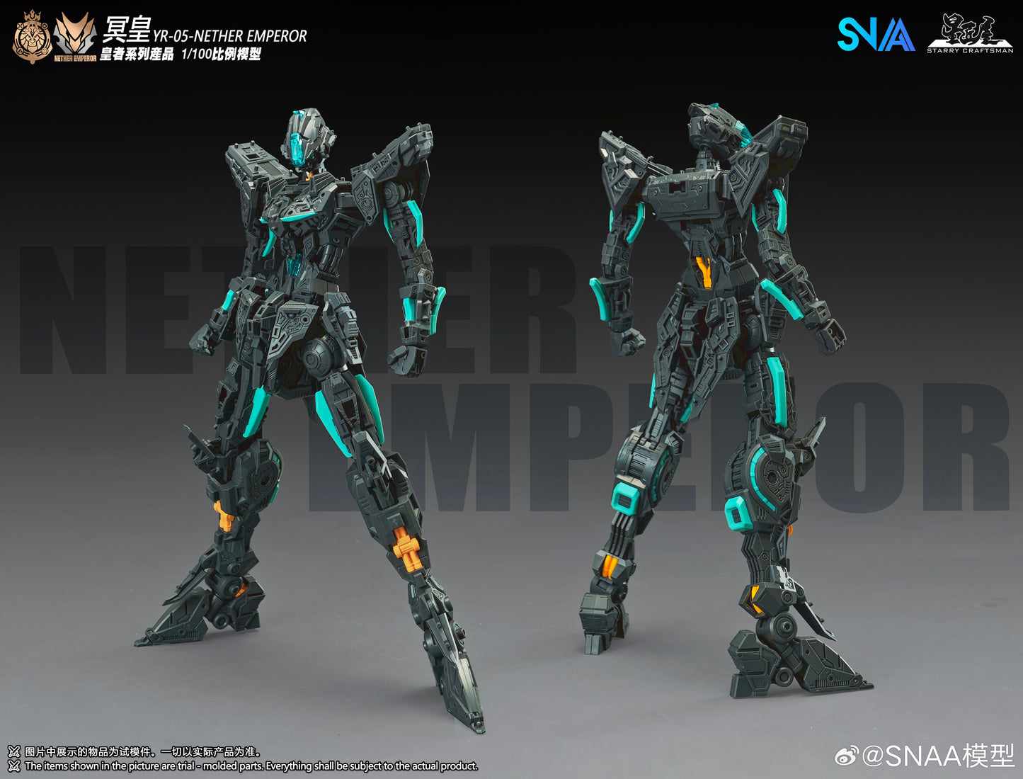 SNAA 1/100 Nether Emperor (A.P. Type) YR-05 Model Kits