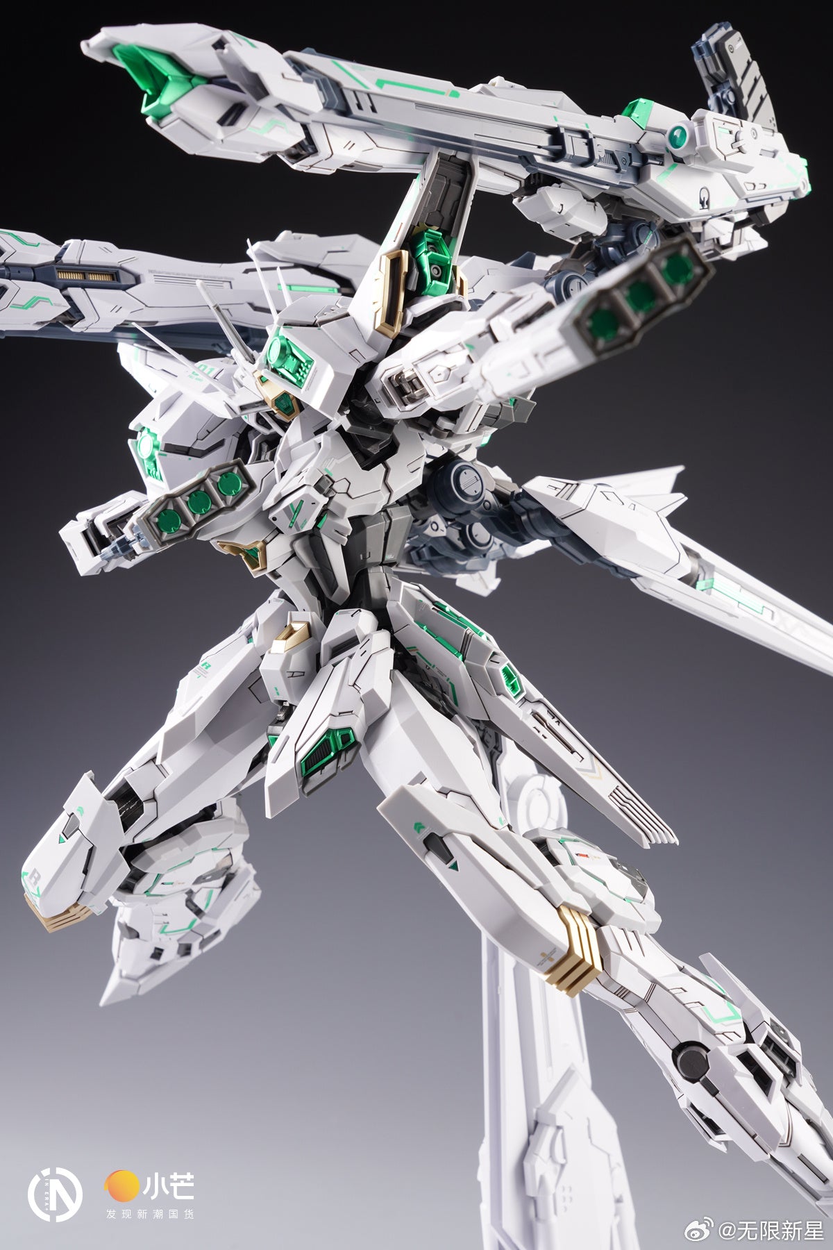 IN ERA+ Ruling Limited Green/White Edition Perfaction Metal Design 1/100 Model Kits
