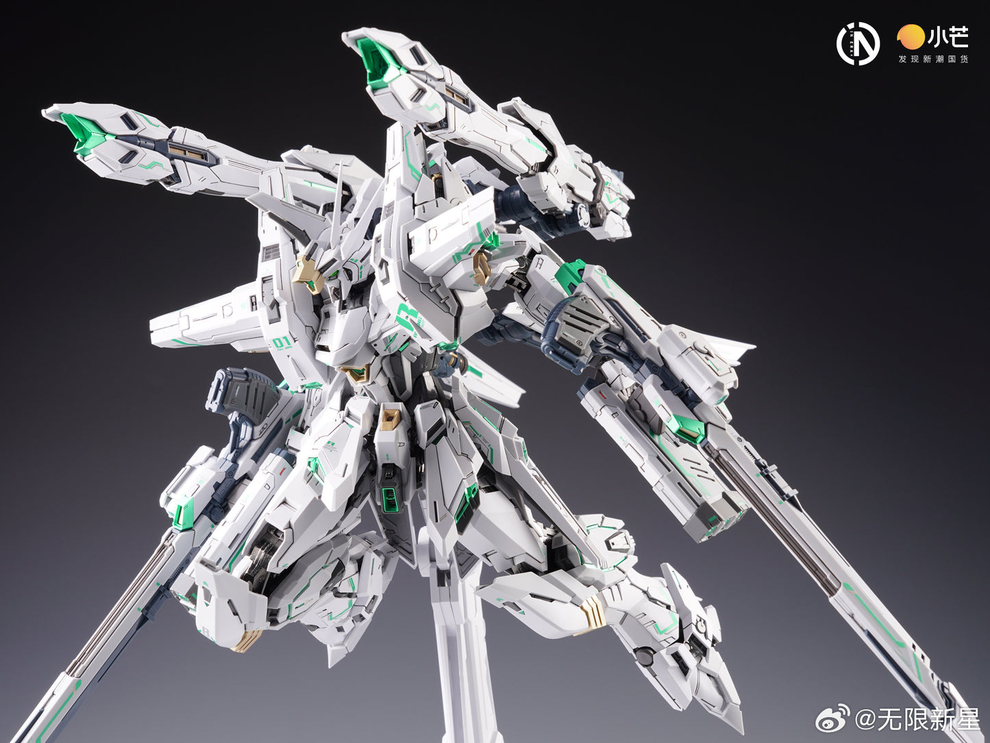 IN ERA+ Ruling Limited Green/White Edition Perfaction Metal Design 1/100 Model Kits