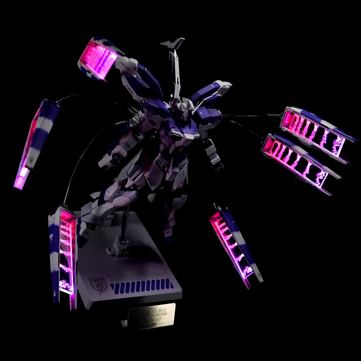 Kosmos RGB Lighting Kit for MG 1/100 ν/Hi-ν Gundam Ver.Ka Nu/Hi-Nu  Model Kits Accessories