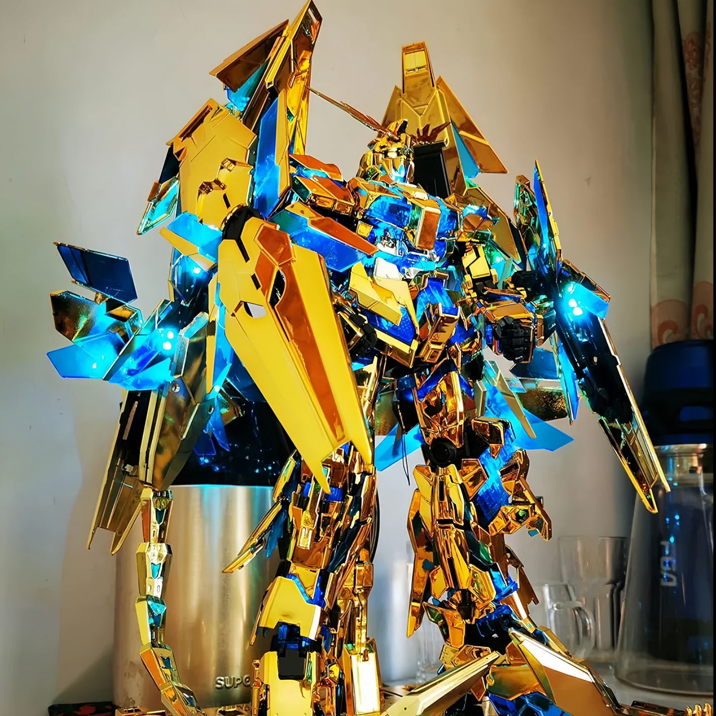 Kosmos Extreme Series Lighting Kit for PG Unicorn Gundam 03 Phenex [Main Body + 2 Large Shields] Model Kits Accessories