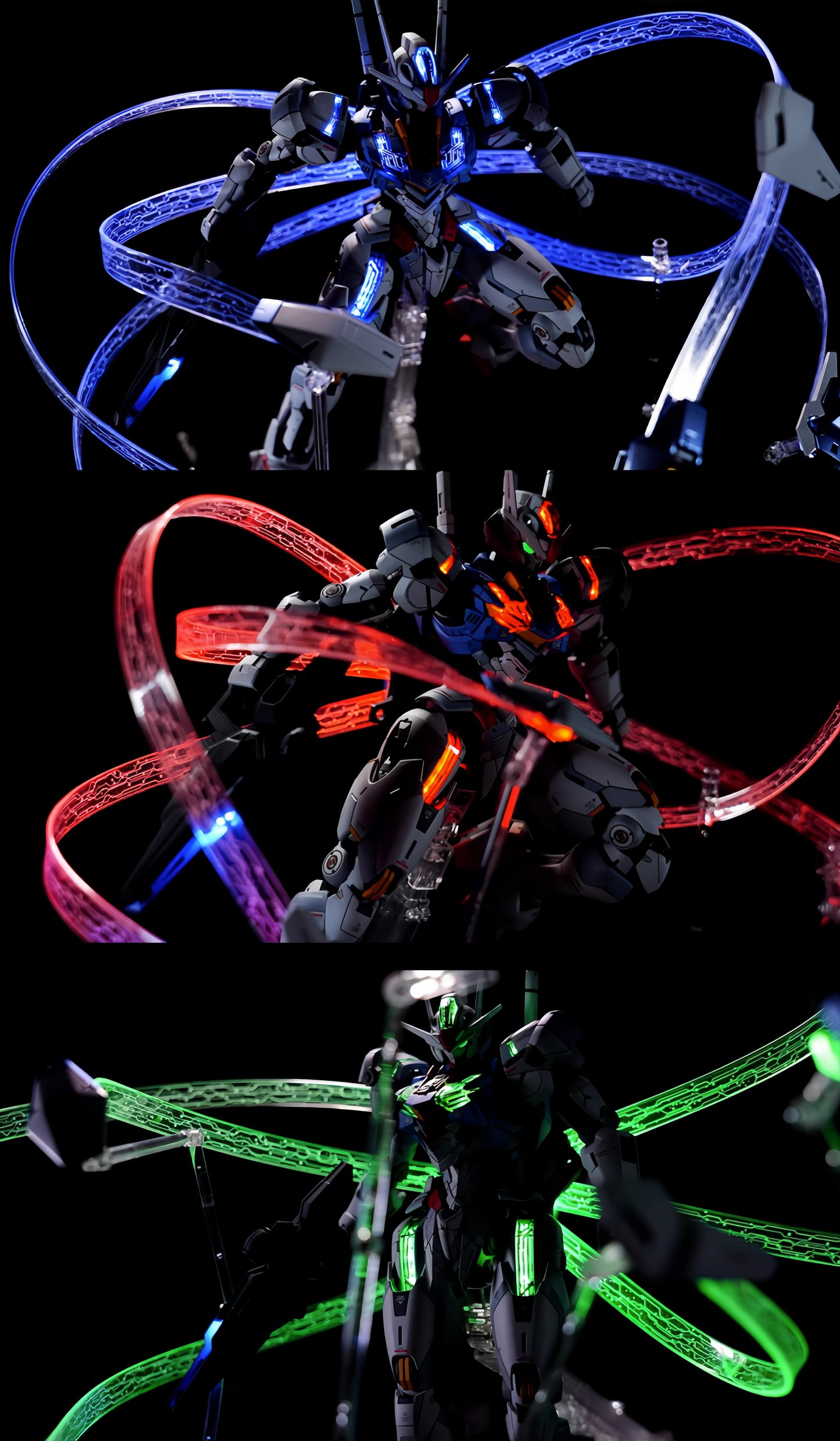 KOSMOS RGB Lighting Kit for FM Gundam Aerial 1/100  Model Kits Accessories