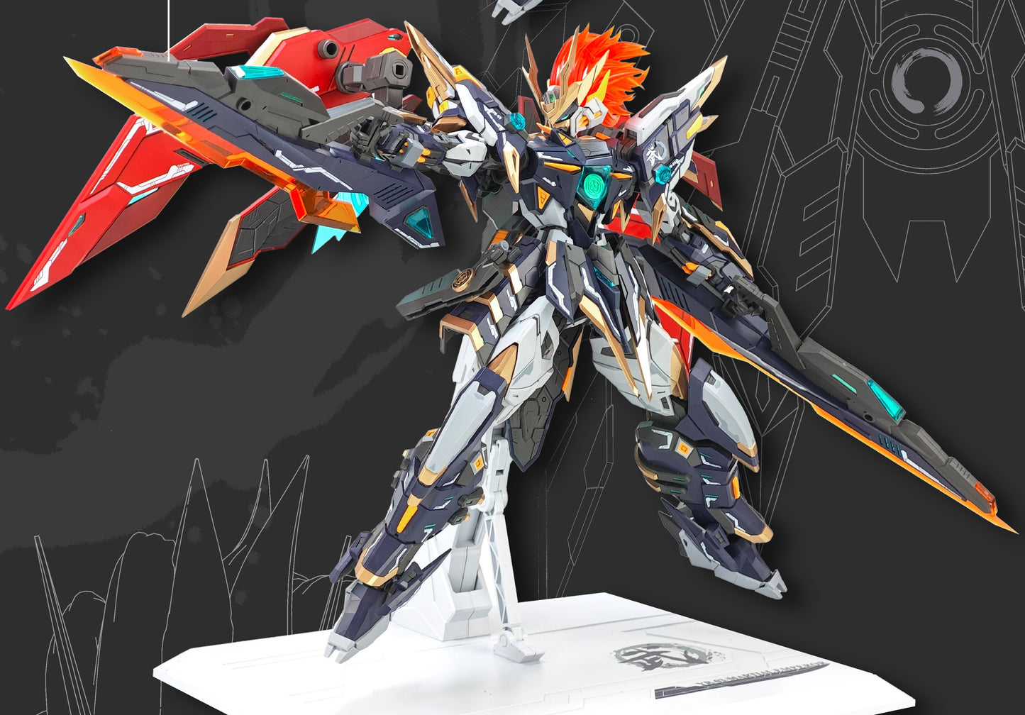 SNAA 1/100 Martial Emperor YR-03 Model Kits