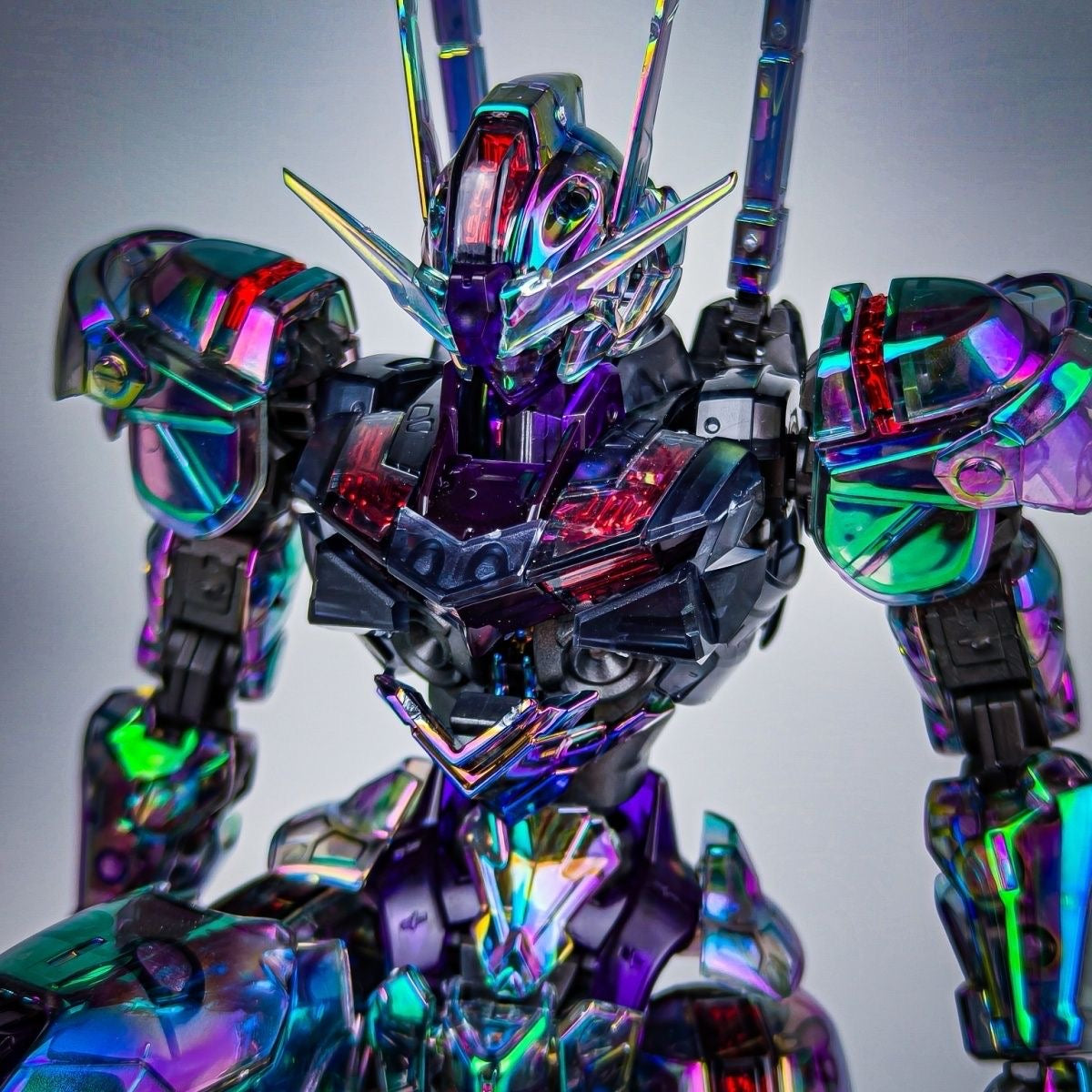 KL Model FM Gundam Aerial 1/100 Holographic Clear Version Model Kits