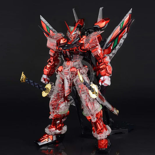 Bandai PG Gundam Astray Red Frame Kai [Clear Armor Chrome Frame Ver.] Model Kits