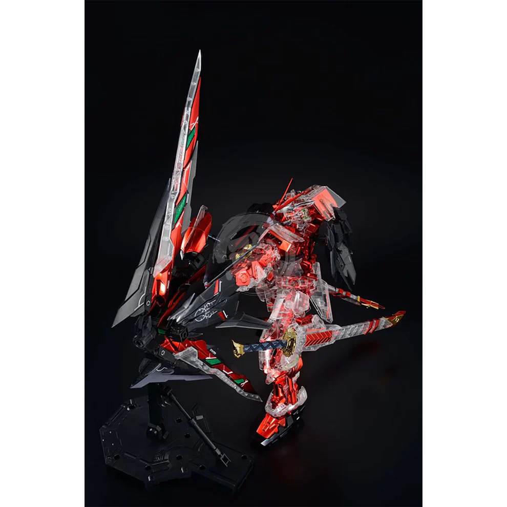 Bandai PG Gundam Astray Red Frame Kai [Clear Armor Chrome Frame Ver.] Model Kits