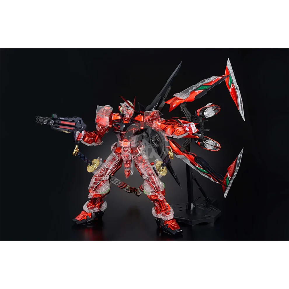 Bandai PG Gundam Astray Red Frame Kai [Clear Armor Chrome Frame Ver.] Model Kits