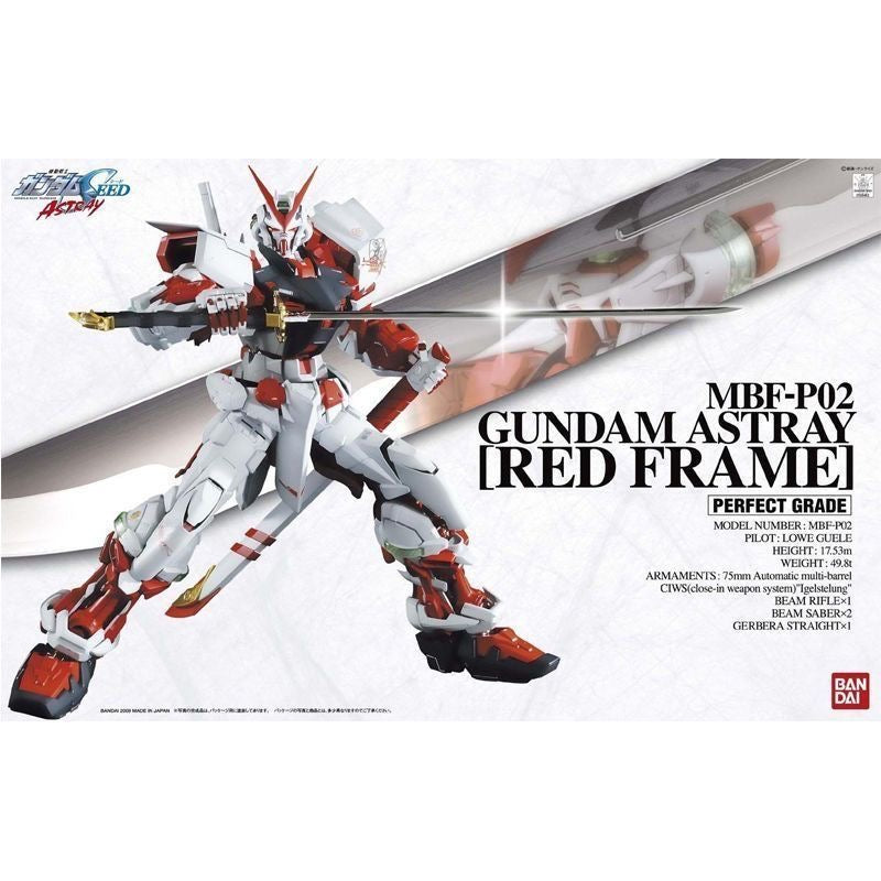 Bandai PG Astray Red Frame 1/60 Model Kits