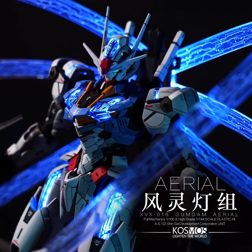 KOSMOS RGB Lighting Kit for FM Gundam Aerial 1/100 Model Kits Accessor ...