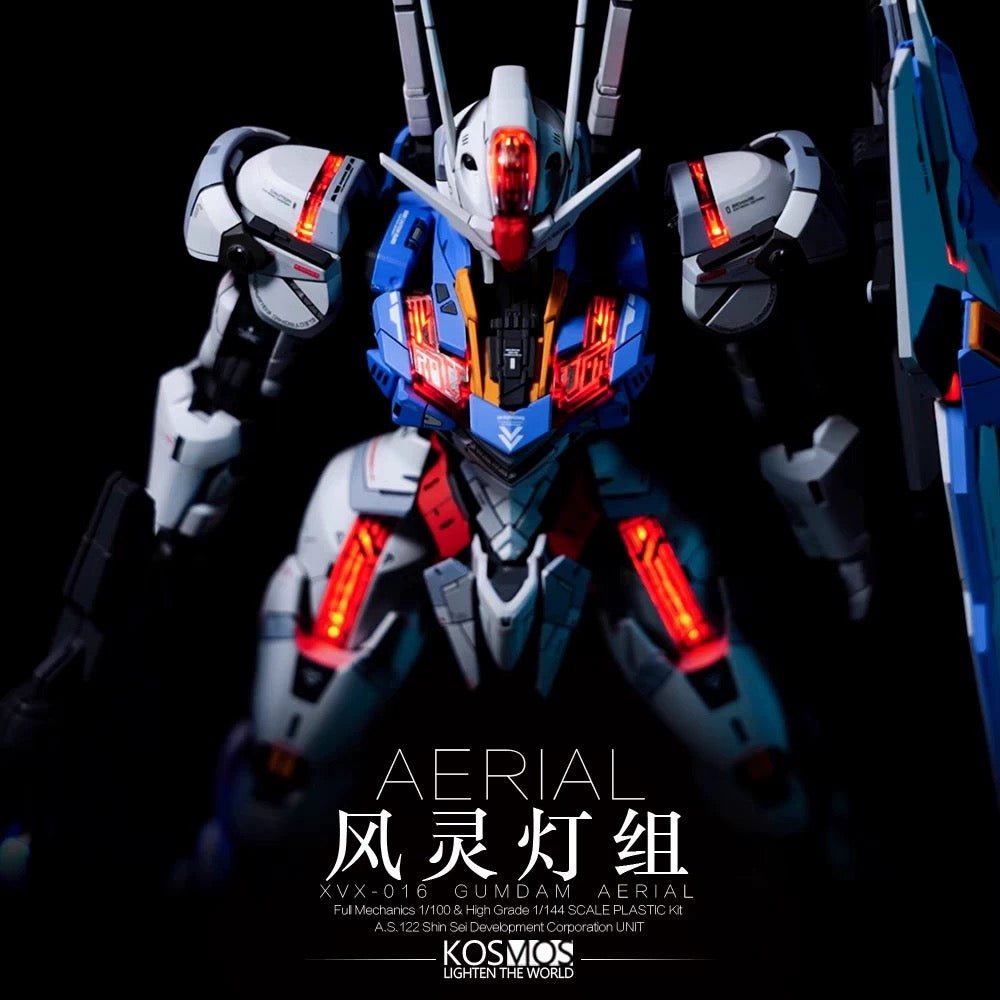 KOSMOS RGB Lighting Kit for FM Gundam Aerial 1/100  Model Kits Accessories