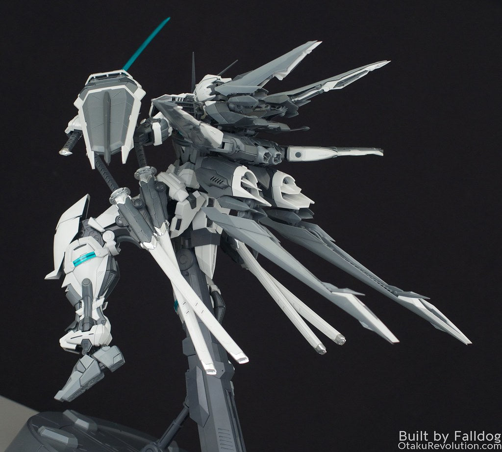 Nilson Work PG 1/60 ZGMF-X12 Gundam Astray Grey Frame Model Kit w/ Katana & Jetpack Model Kits