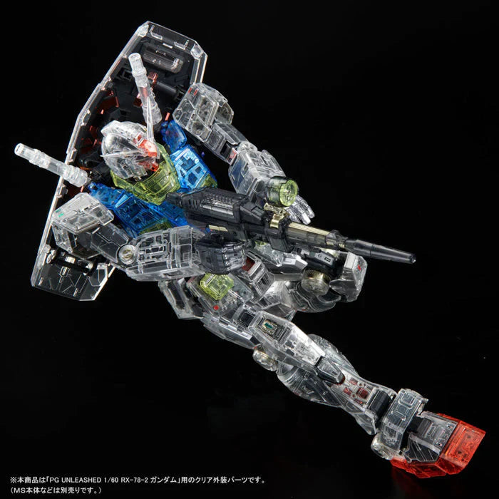 Bandai PG Unleashed RX-78-2 Gundam Clear Color Body 1/60 Model Kits Accessories