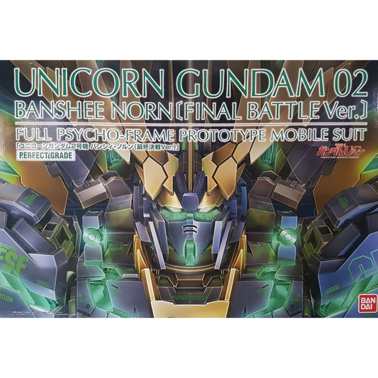 PG Unicorn Gundam 02 Banshee Norn Final Battle Version (P-Bandai Exclusive) 1/60 Model Kits