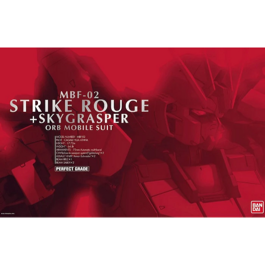 Bandai PG Strike Rouge + Sky Grasper 1/60 Model Kits