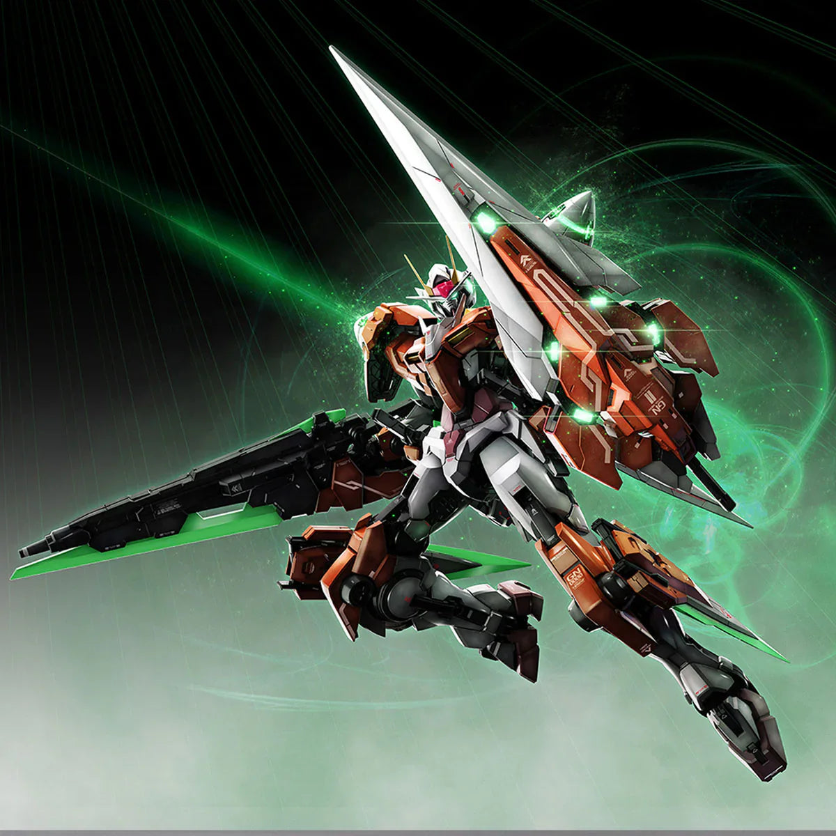 PG 1/60 00 Gundam Seven Sword/G Inspection P-Bandai Model Kits