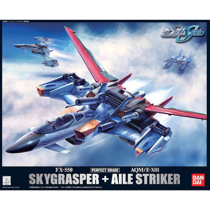 Bandai PG Skygrasper + Aile Striker 1/60 Model Kits