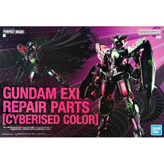 Bandai PG Gundam Exia + Repair Parts [Cyberised Color] 1/60 Model Kits