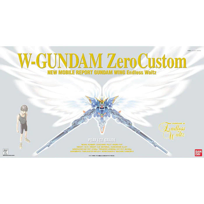 Bandai PG Wing Gundam Zero Custom 1/60 Model Kits