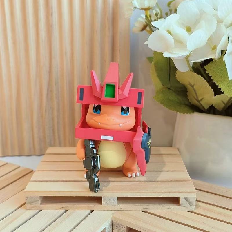 Pokemon X Gundam Blind Box Action Figure (Whole Set of 4)