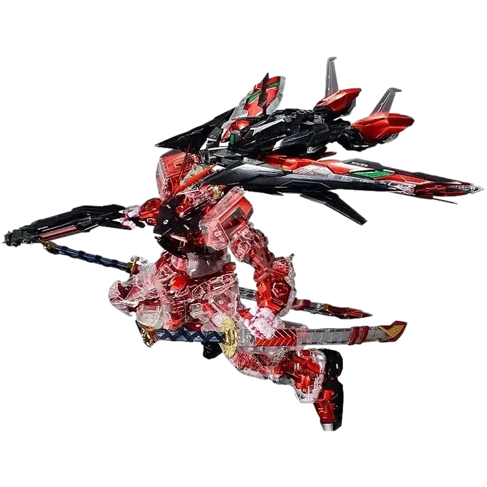 Bandai PG Gundam Astray Red Frame Kai [Clear Armor Chrome Frame Ver.] Model Kits