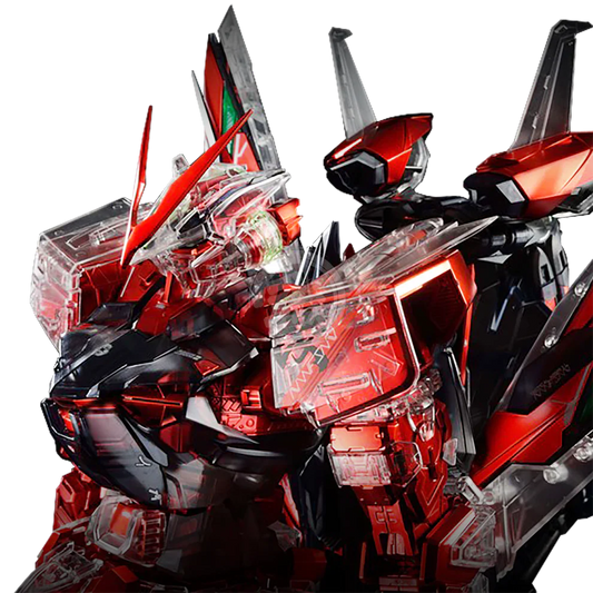 Bandai PG Gundam Astray Red Frame Kai [Clear Armor Chrome Frame Ver.] Model Kits