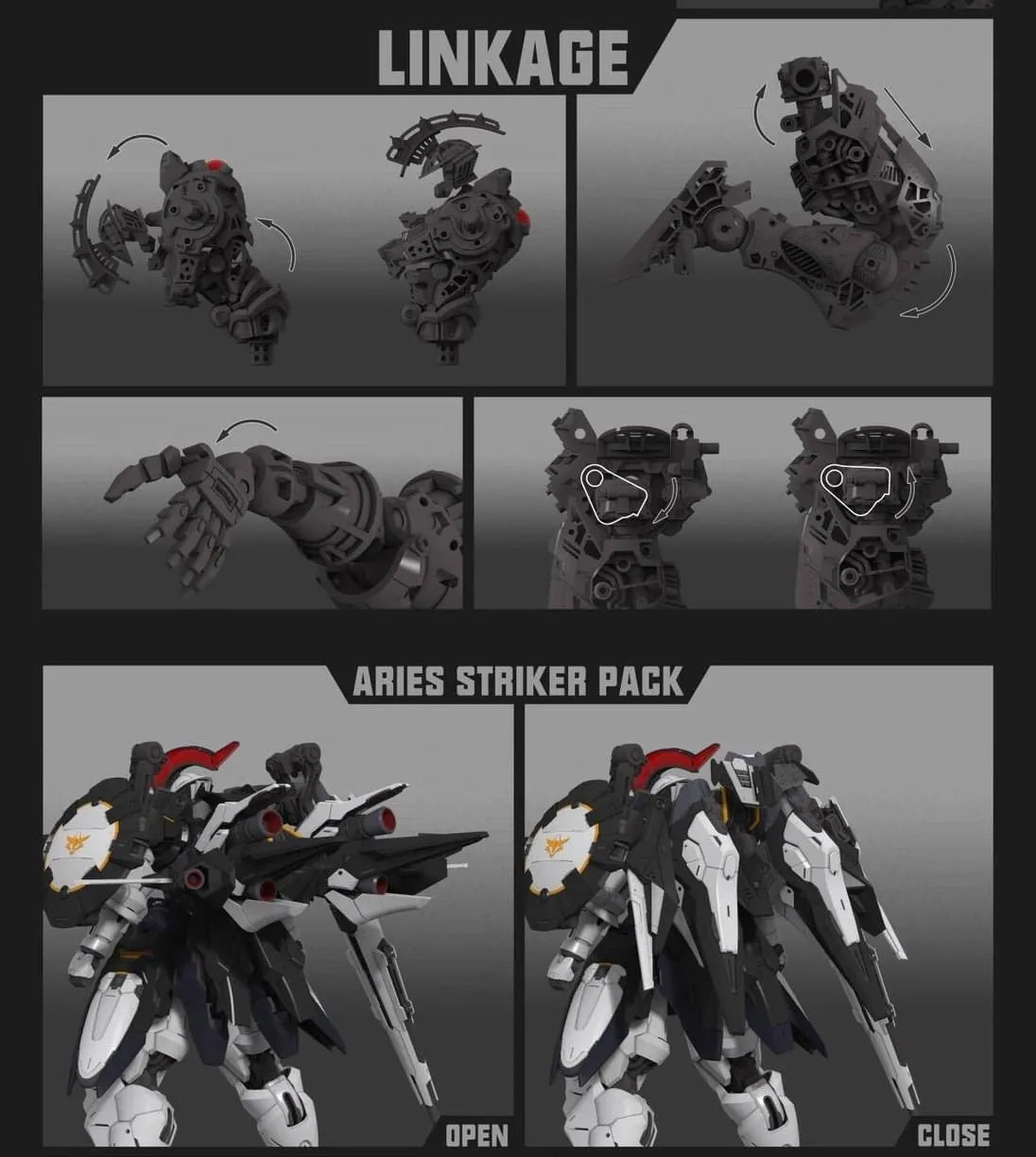 STRANGE WORK PG 1/60 Monument Repair Type Tallgeese NILSON WORK Model Kits