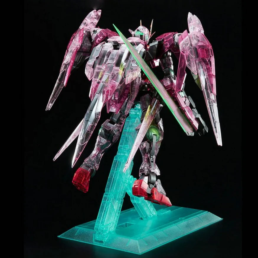 PG 1/60 GN-0000 + GNR-010 Trans-Am Gundam 00 Raiser 【Clear Color Body】 Model Kits Accessories