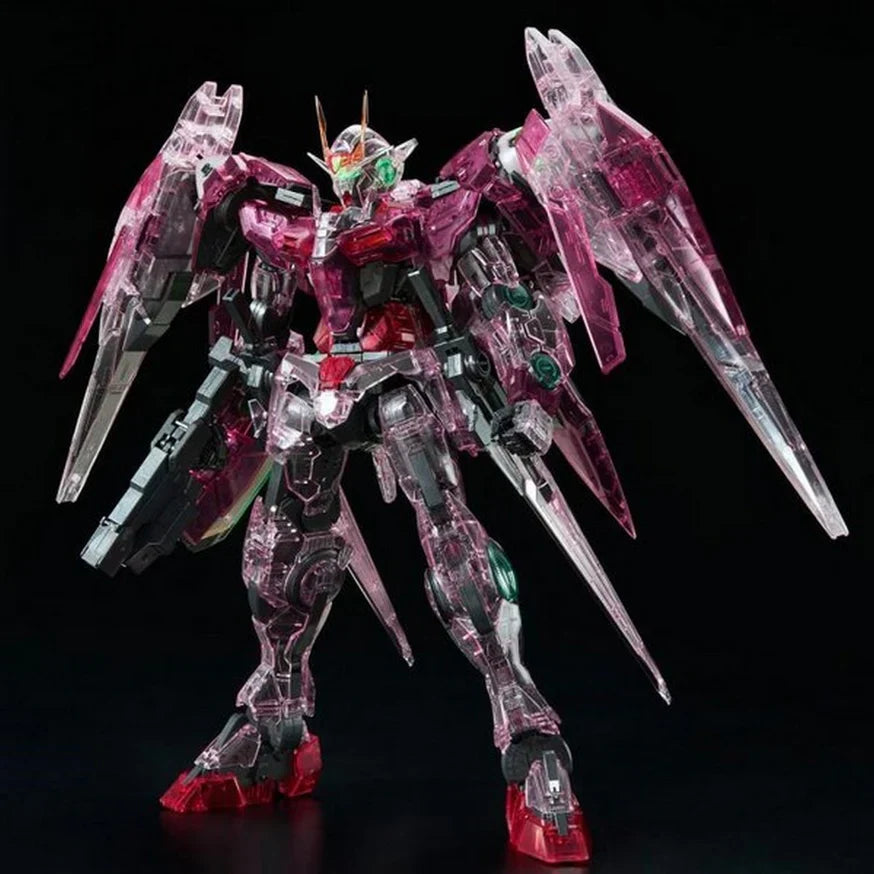 PG 1/60 GN-0000 + GNR-010 Trans-Am Gundam 00 Raiser 【Clear Color Body】 Model Kits Accessories